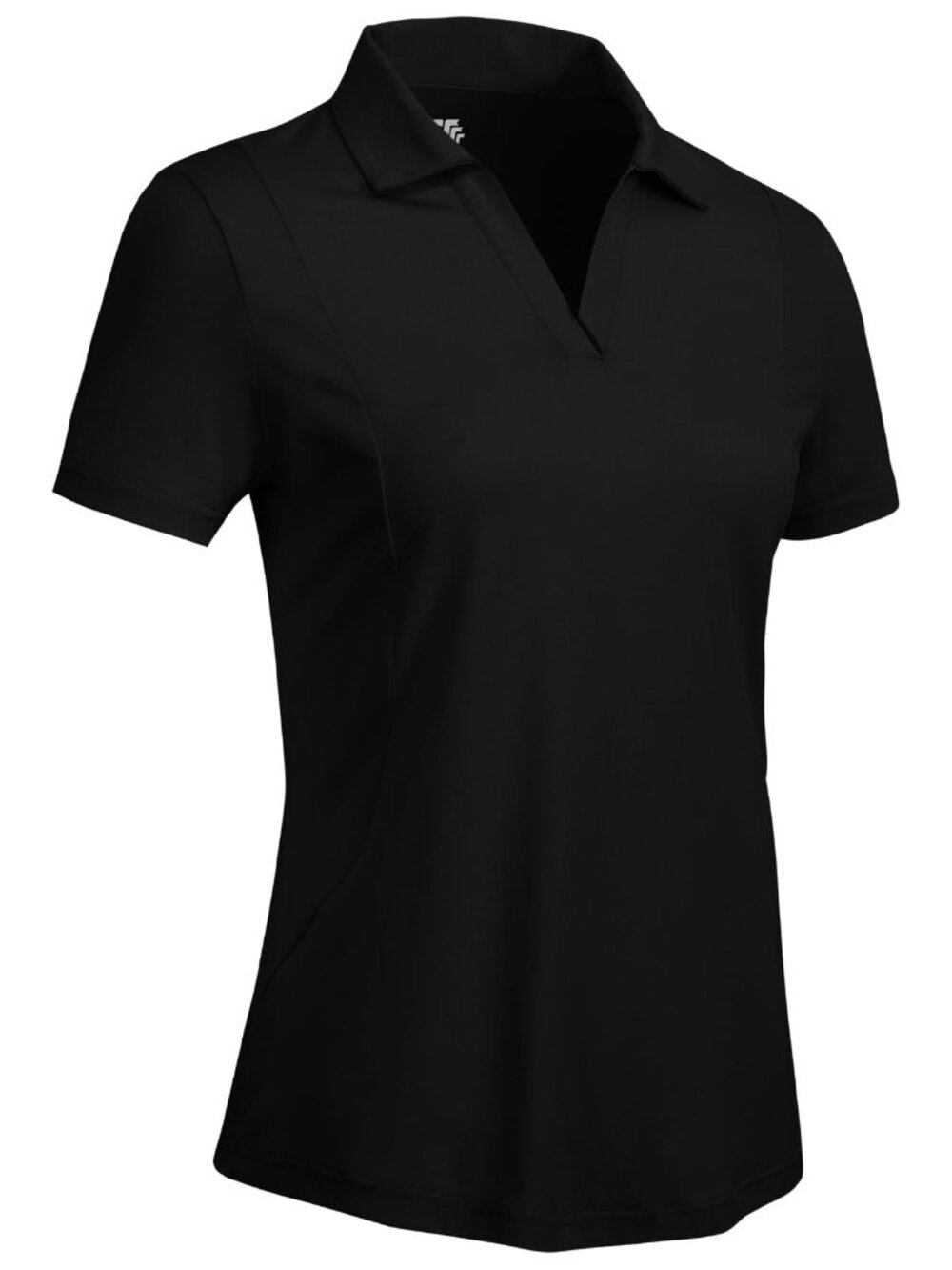 Women's Dry Fit Polo Golf Shirt V Neck Short Sleeve